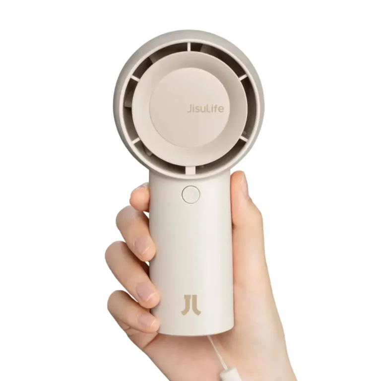 JISULIFE FA43 Handheld Turbo Rechargeable Fan